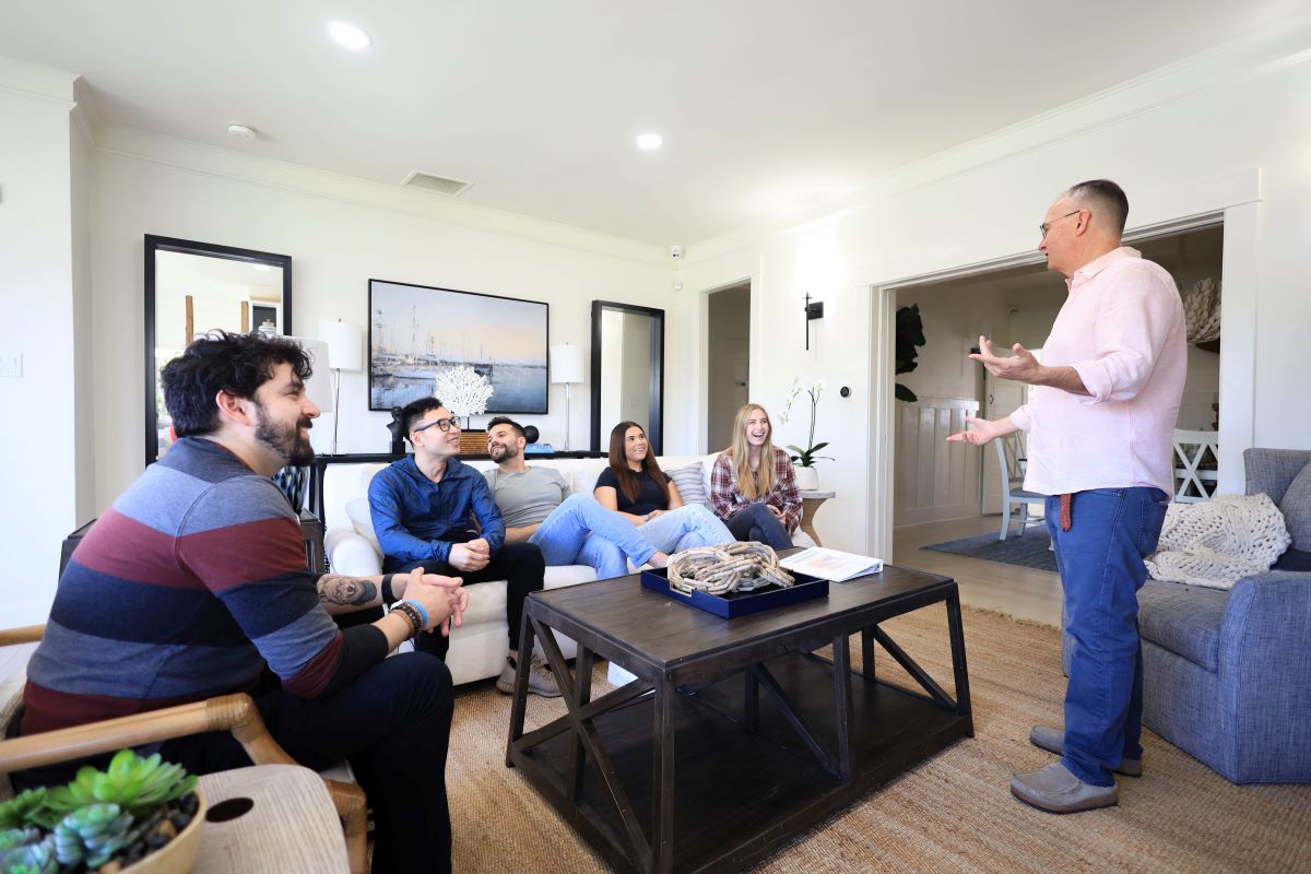 an image of clients learning about newport beach drug stats
