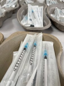 An image of prescription needles, symbolizing the question: Is morphine addictive?