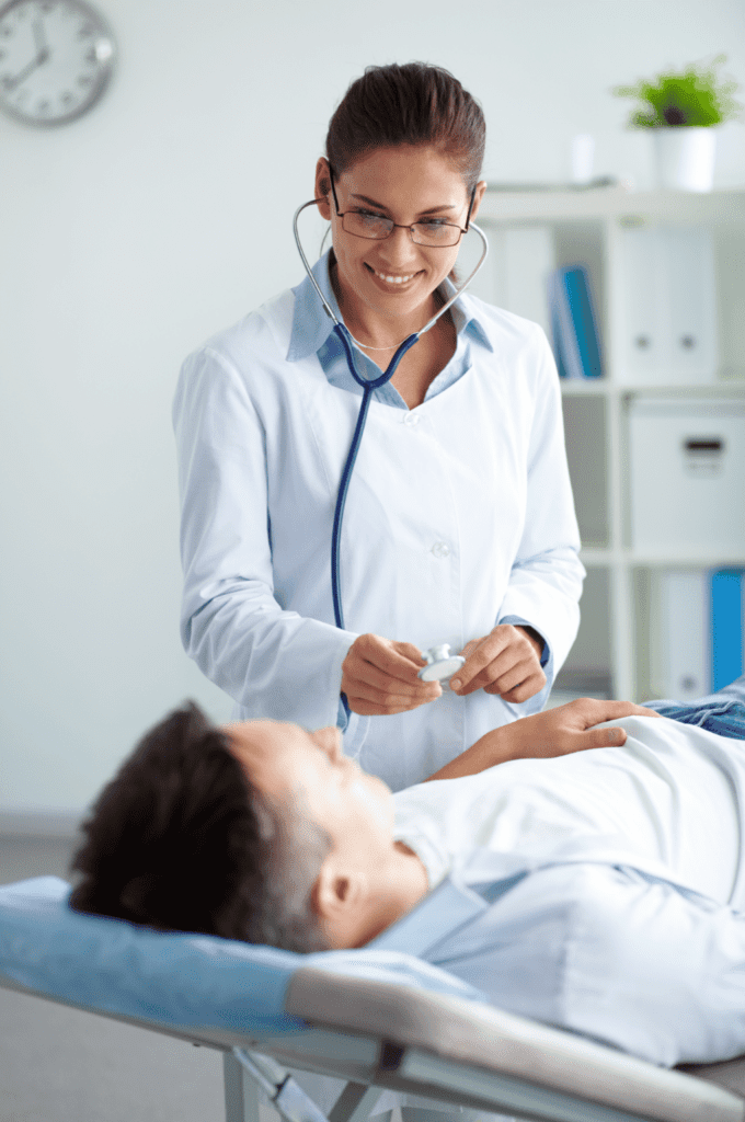 doctor and patient orange county rehab