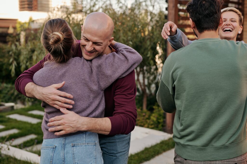 an image of people at Gratitude Lodge's best-rated inpatient rehab program