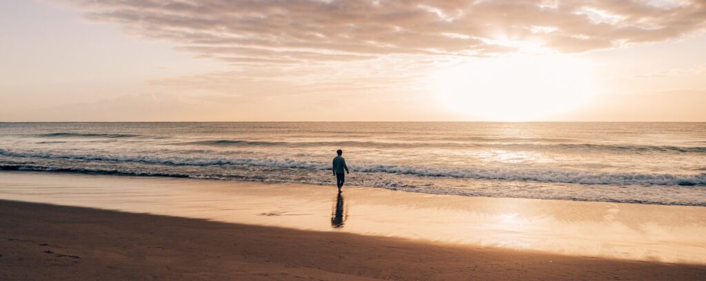 image of sunset representing quitting fentanyl cold turkey