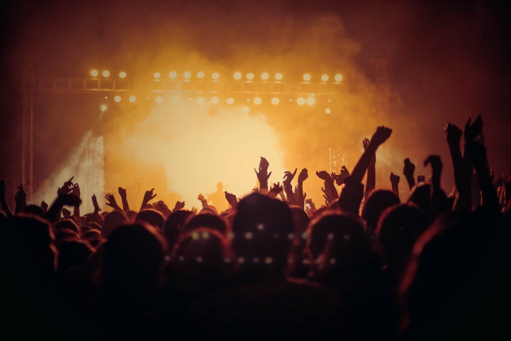 An image of people in the club, often where many have access to party drugs that lead to clubbing addiction