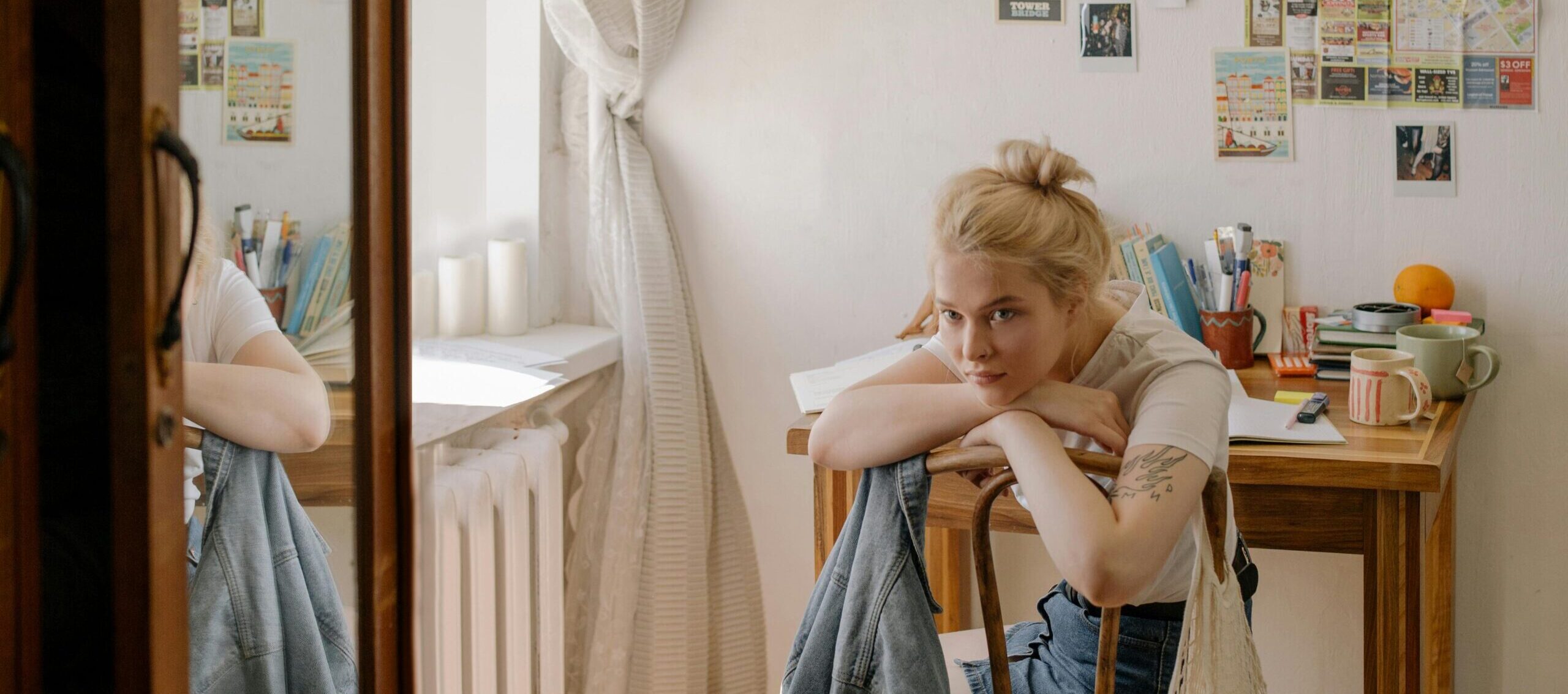 image of woman representing ssri