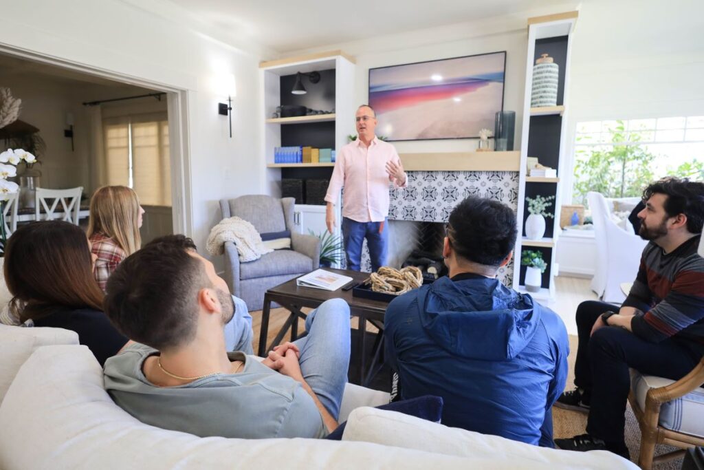 an image of people in newport beach inpatient rehab