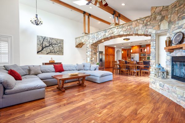 Gratitude Lodge Living Room